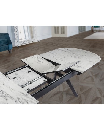 ANTEA -MESA COMEDOR- T MARMOL BLANCO